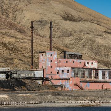 The abandoned factory of Pyramiden, Svalbard & Jan Mayen Islands