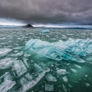 The ice hand, Svalbard & Jan Mayen Islands