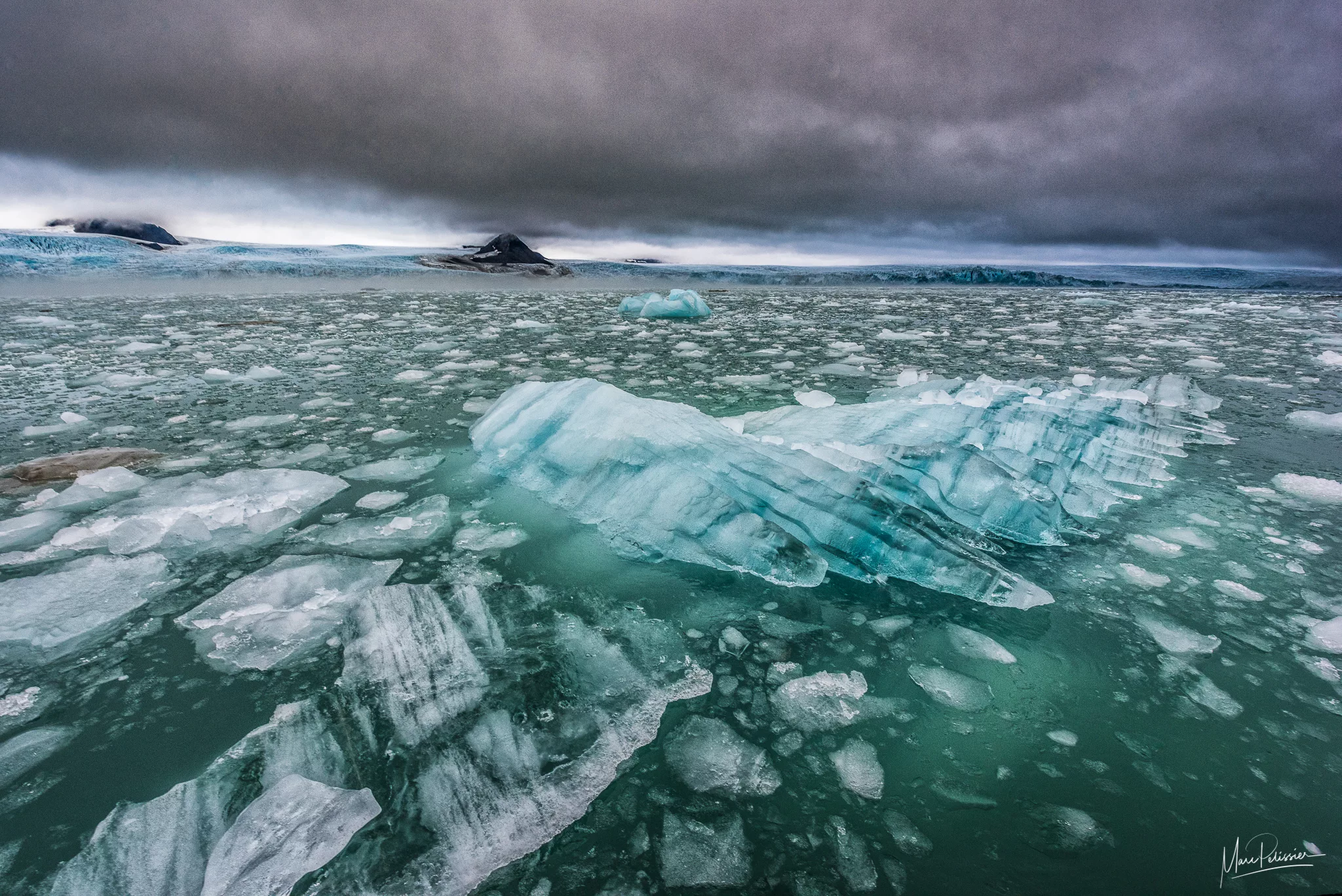 The ice hand, Svalbard & Jan Mayen Islands