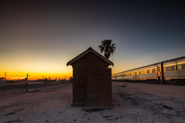The Outback Dunny [Toilet] Rawlinna, Western Australia,