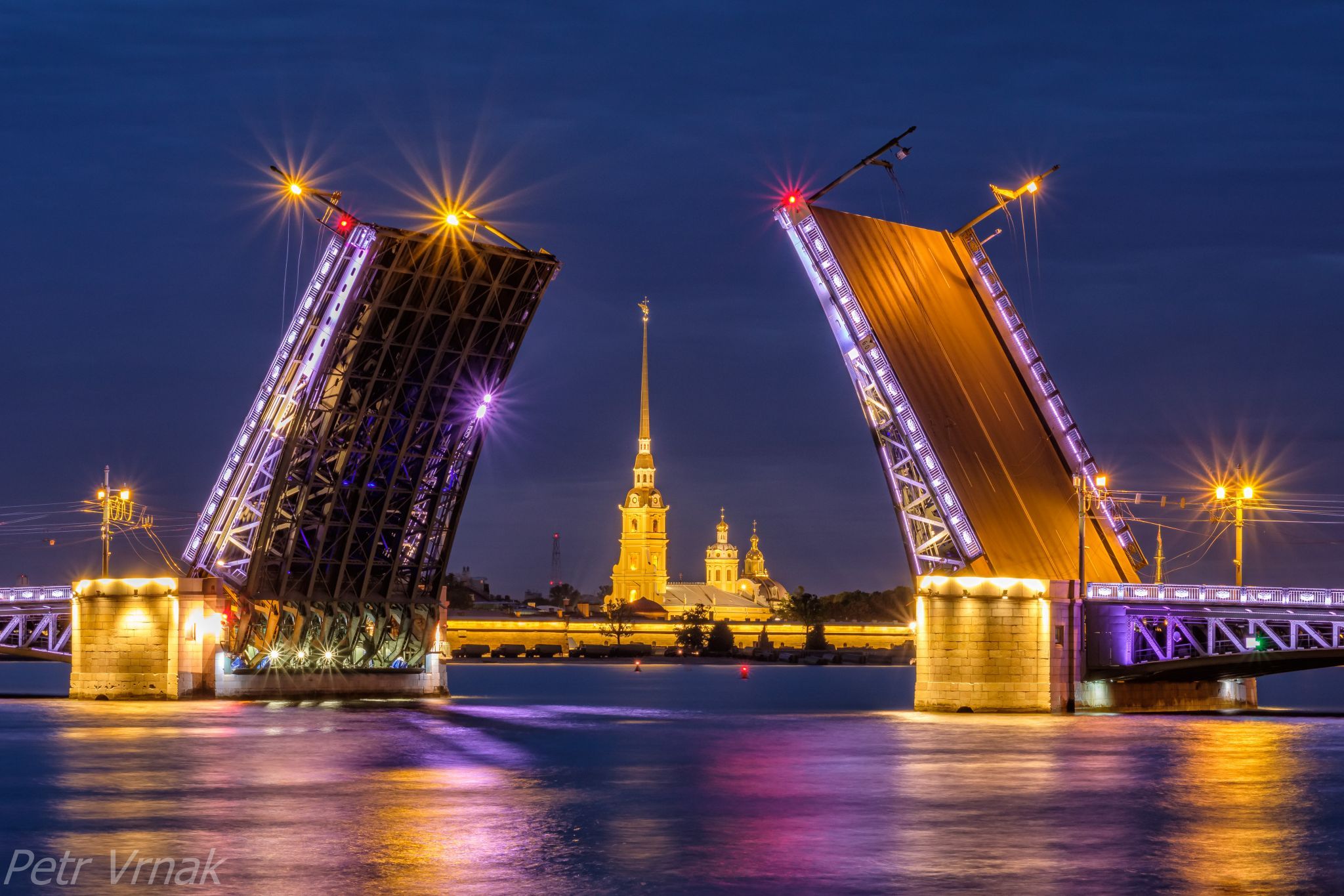 The Palace Bridge, St. Petersburg, Russian Federation