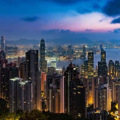 View from the Peak, Hong Kong, Hong Kong