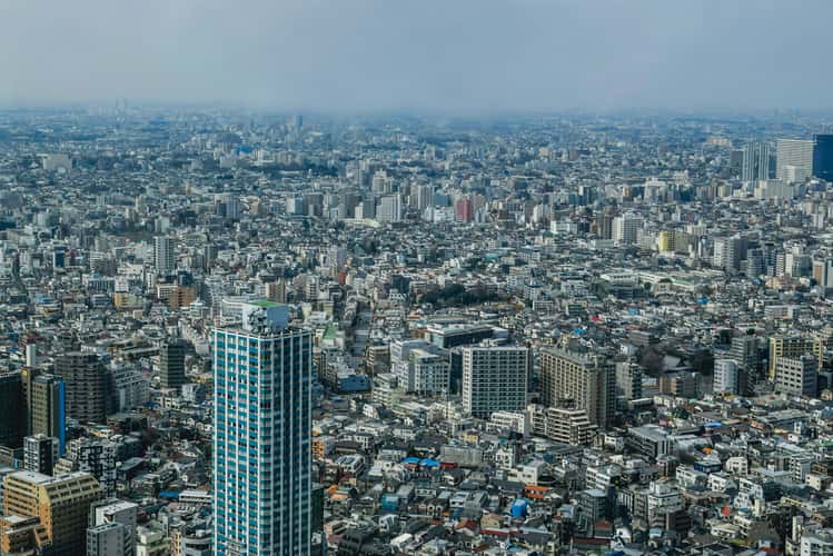 Tokio Cityscape View