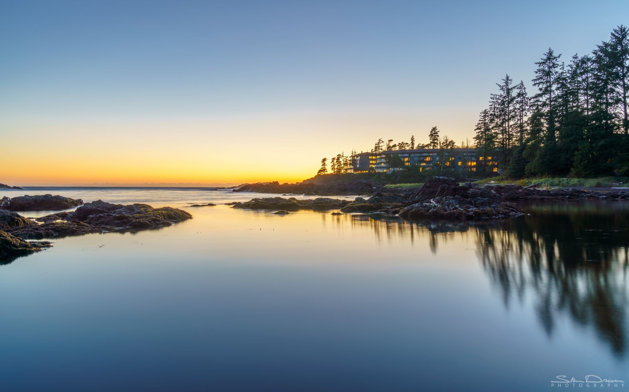 Vancouver Island blue hour, Canada