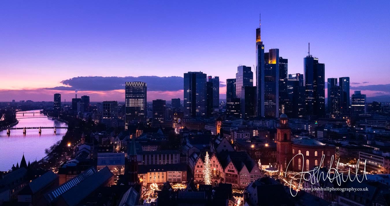 View from Frankfurt Cathedral 'St. Bartholomew', Germany