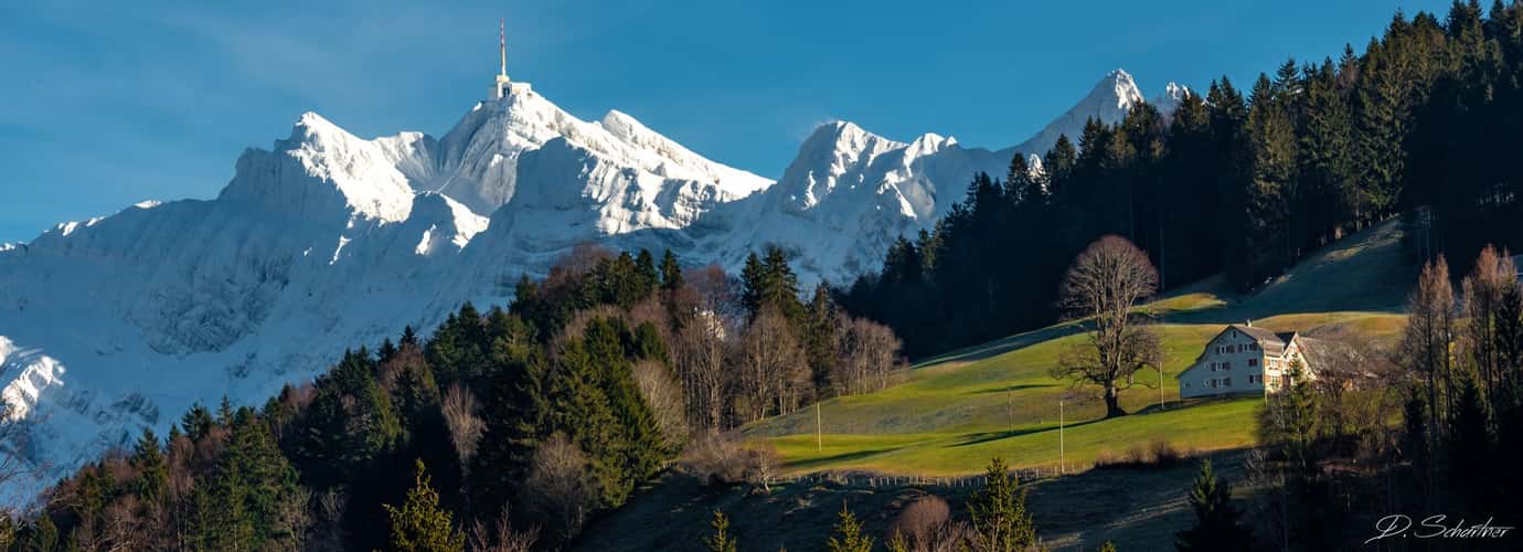 View on Säntis Mountain