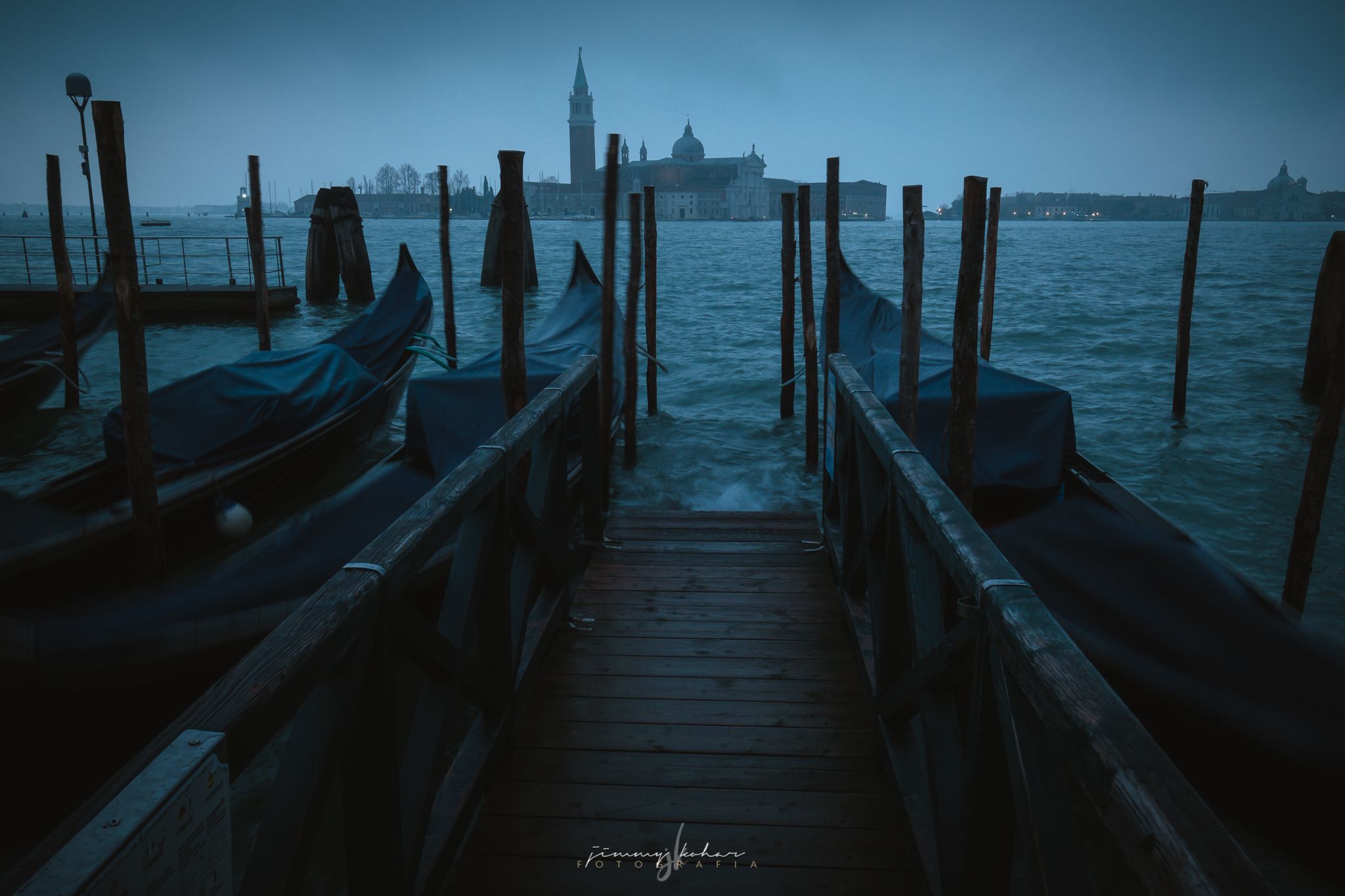 View to San Giorgio Maggiore, Venice, Italy