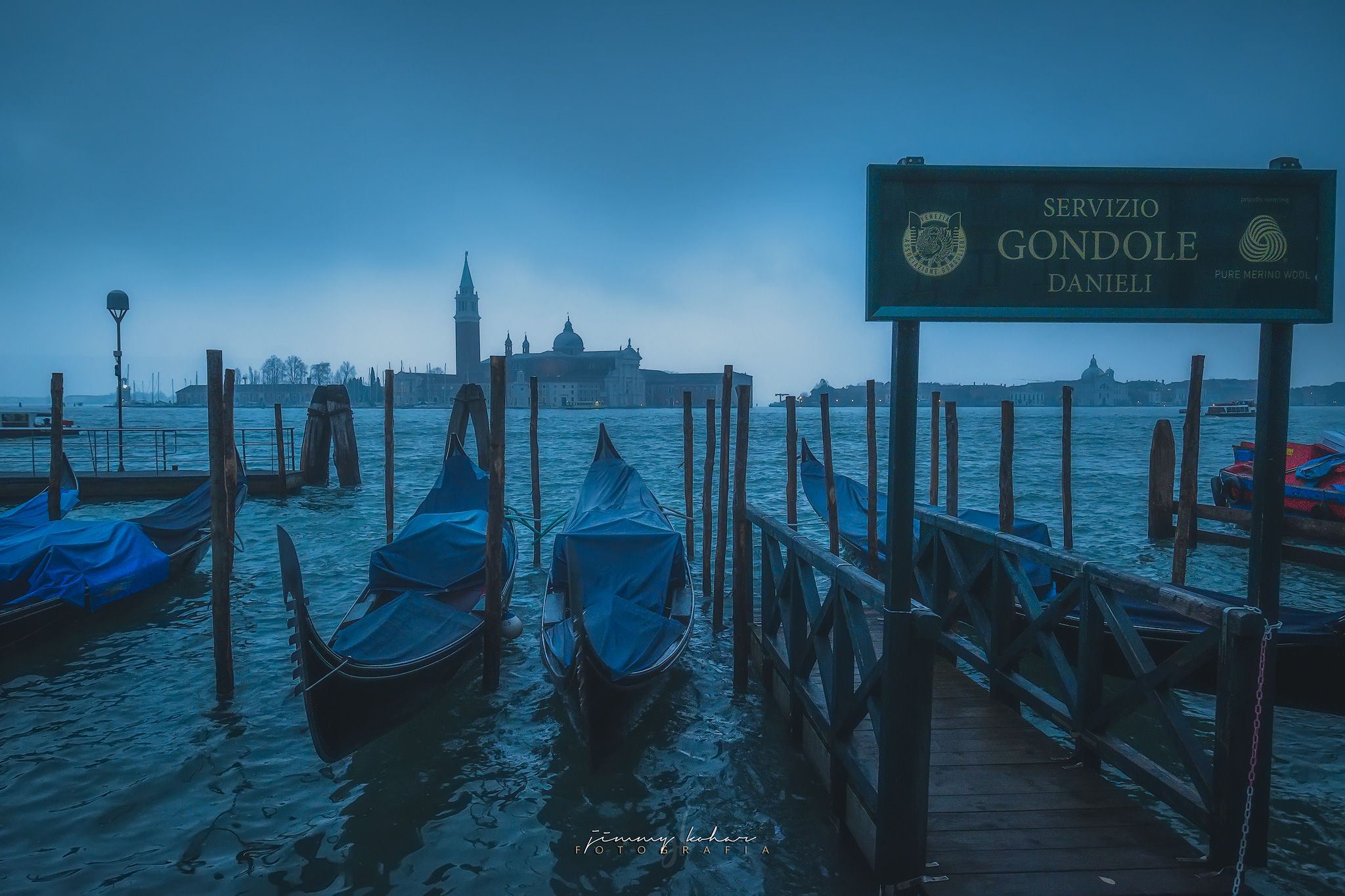 View to San Giorgio Maggiore, Venice, Italy