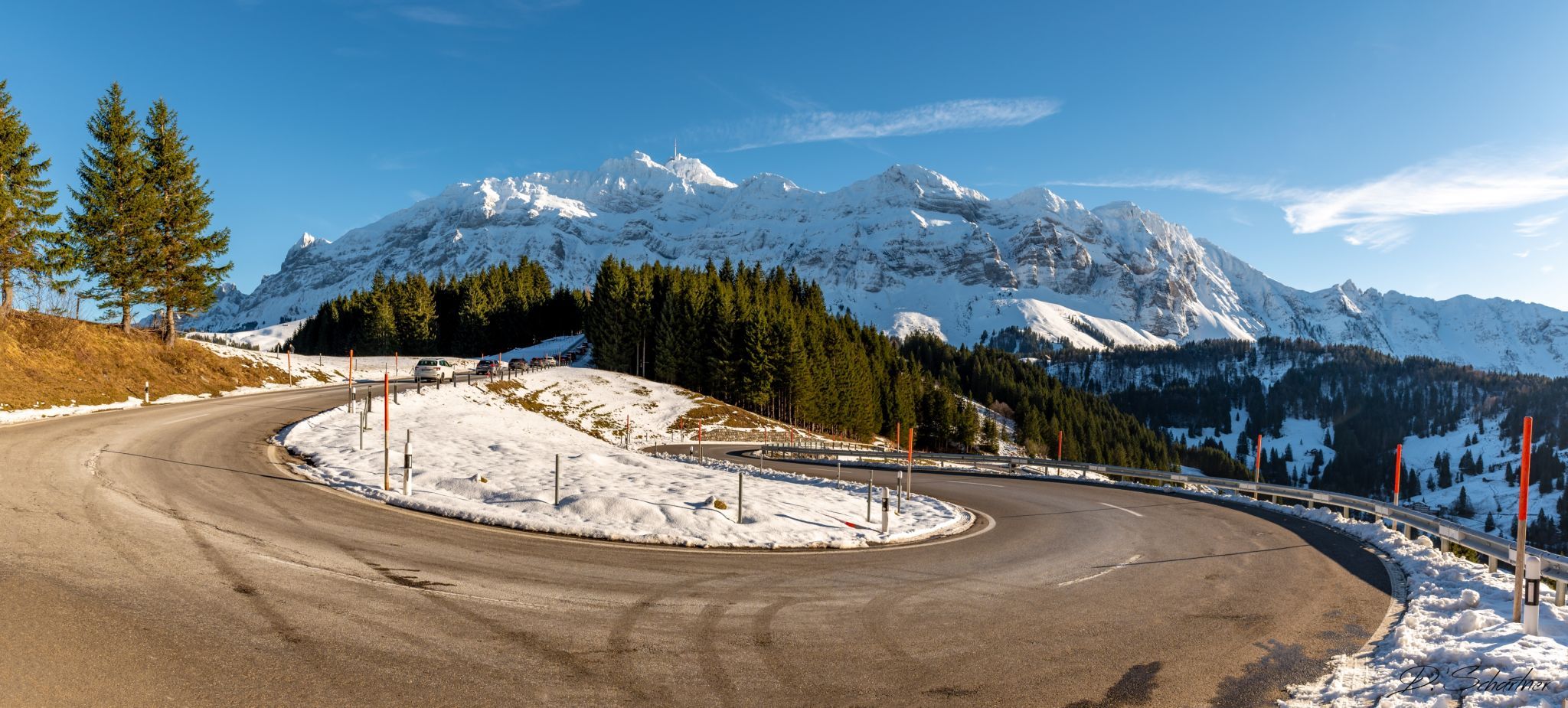 winding road, Switzerland