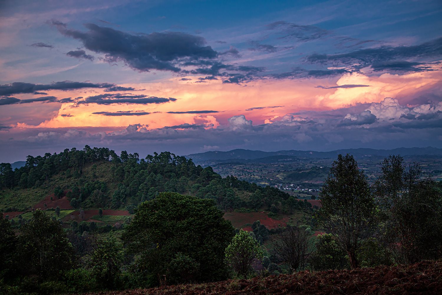 Between Kalaw and the Inlesee, Myanmar