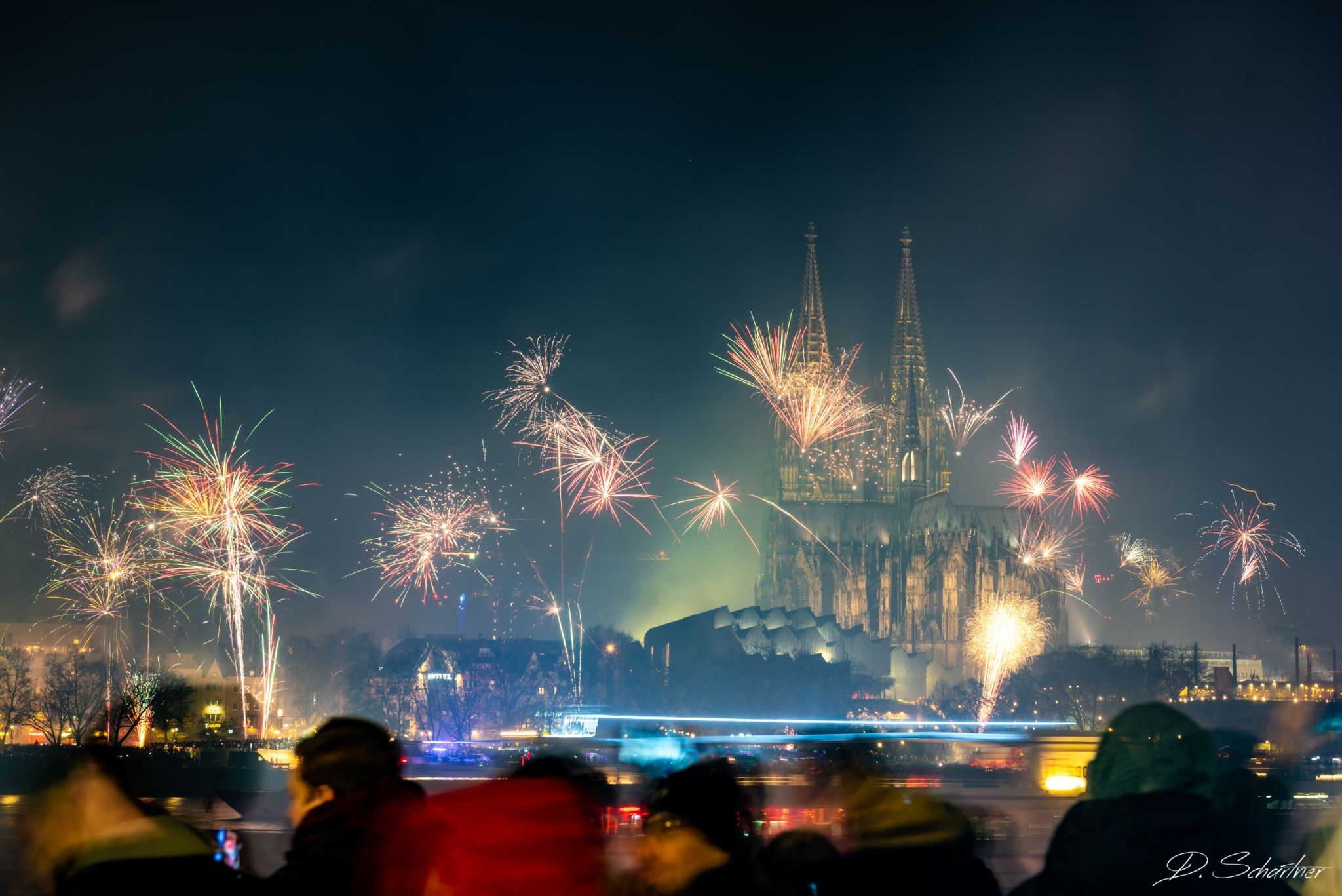 Hohenzollern Bridge with Cologne Cathedral, Cologne, Germany