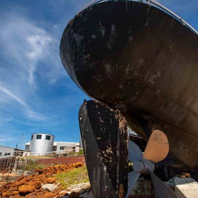 Albany rear of whaling ship Frenchman Bay, Western Australia, Australia