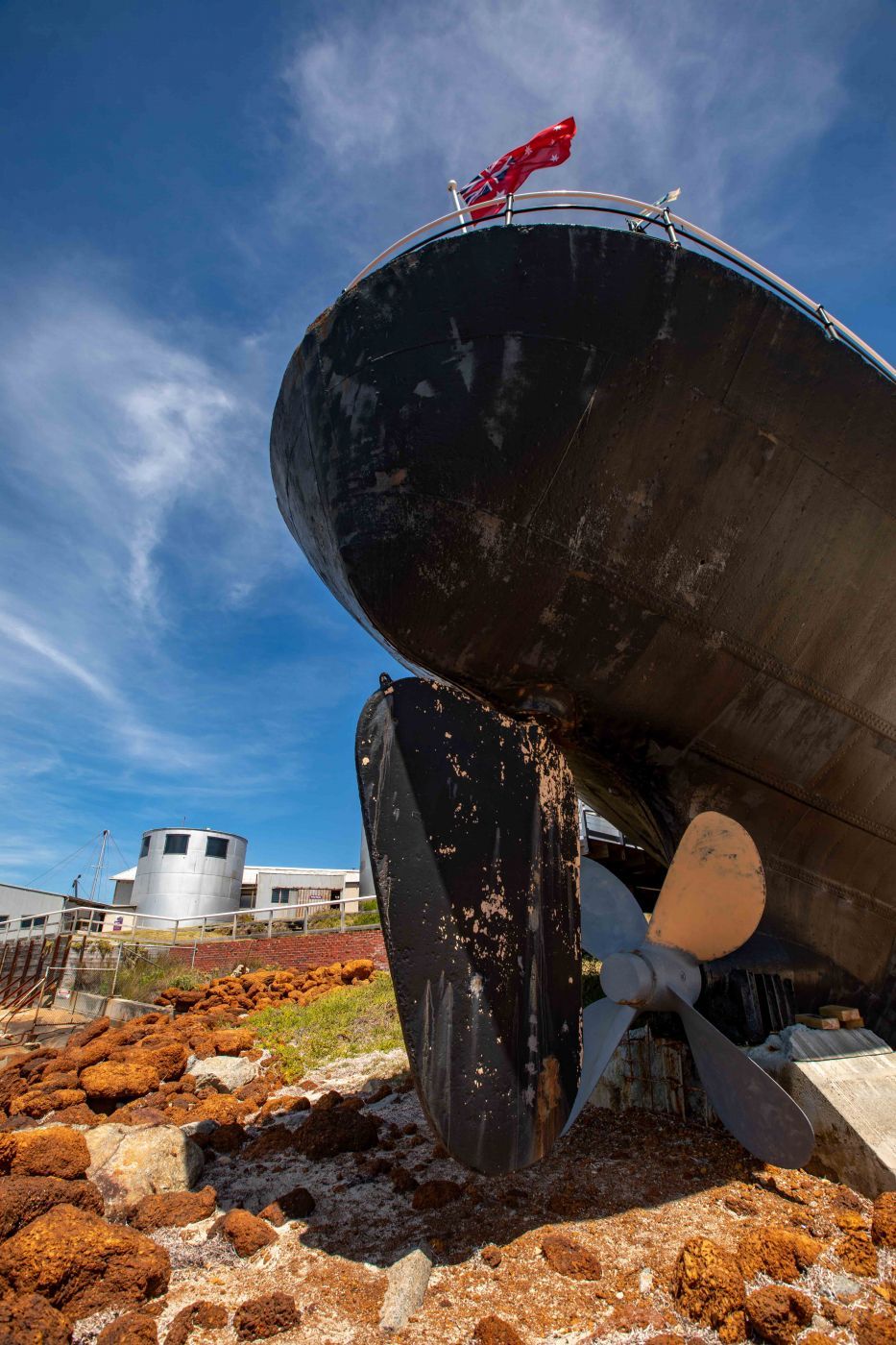 Albany rear of whaling ship Frenchman Bay, Western Australia, Australia