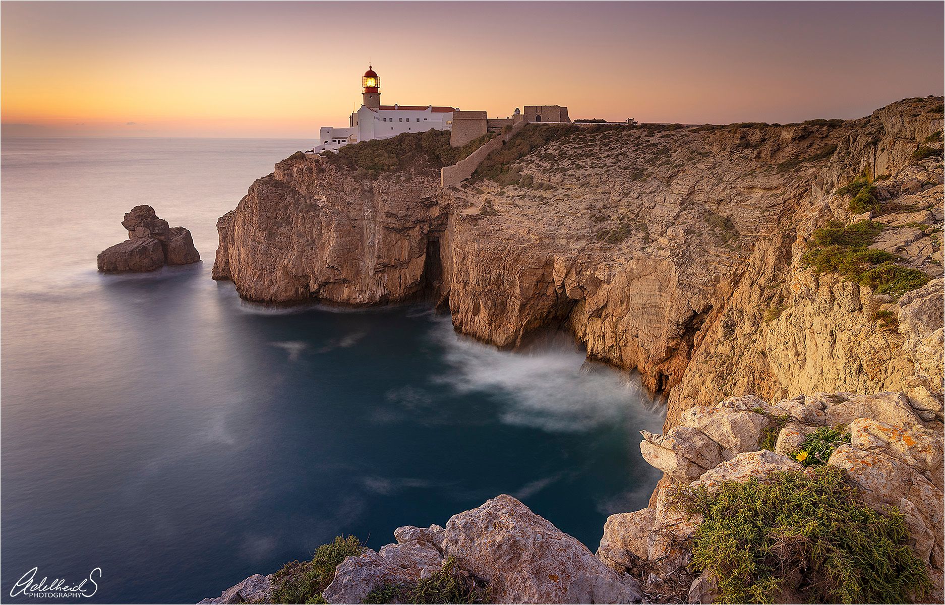 At the end of the world, Cabo de São Vicente, Algarve, Portugal