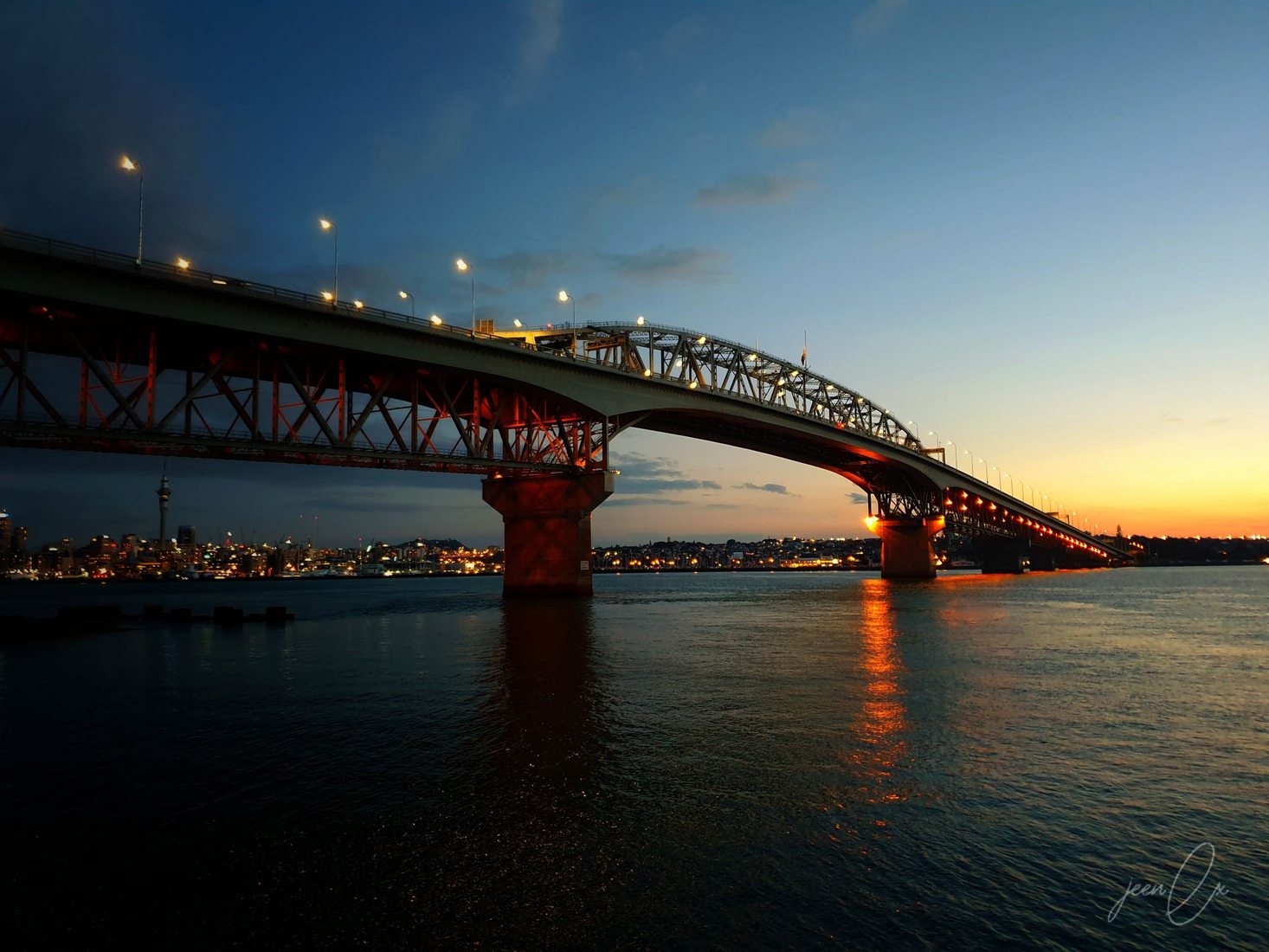 Auckland Harbour Bridge New Zealand