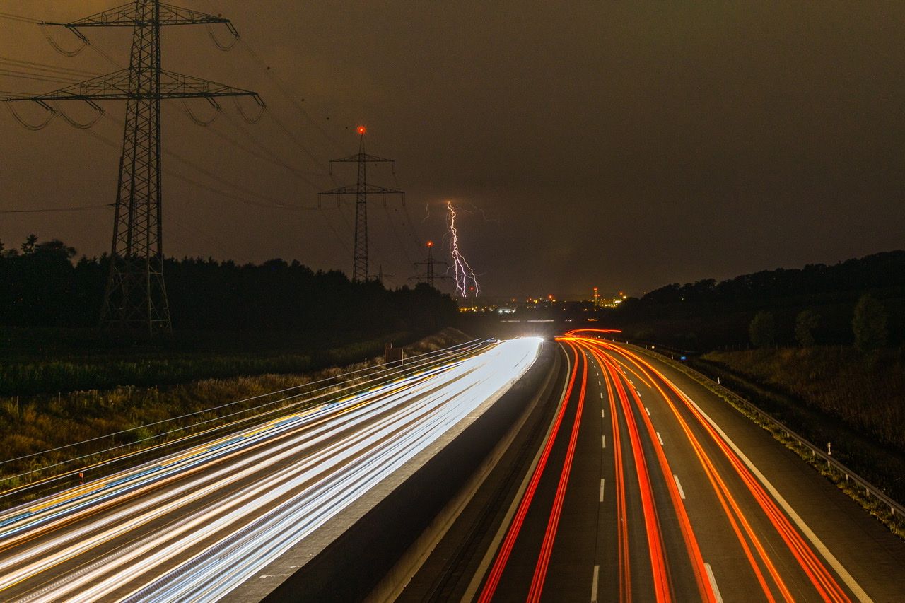 The Autobahn Bridge A8, Derching, Germany