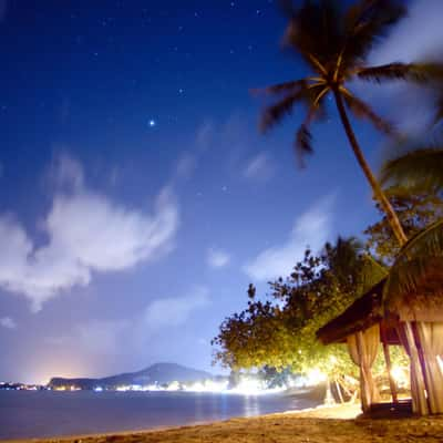 Beach at the back of Zazen Boutique Resort, Thailand