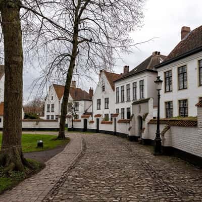 Begijnhof Brugge Poorthuis, Belgium