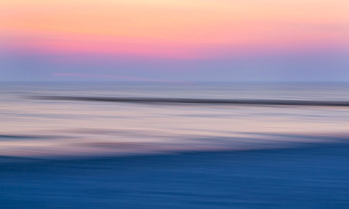 Blue morning at the Baltic Sea, Germany
