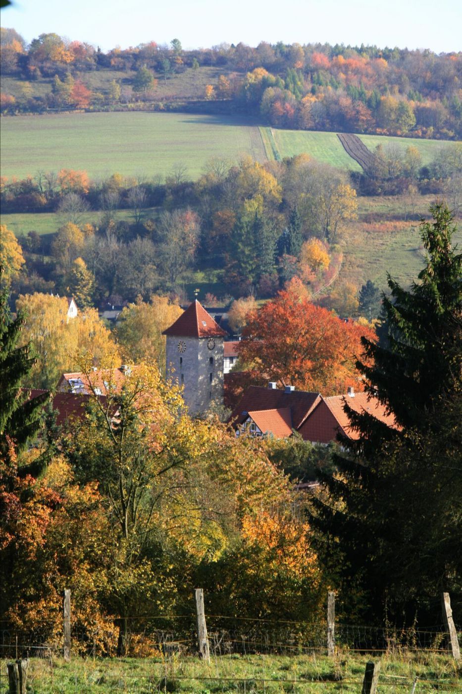 Blick auf Herberhausen, Göttingen, Germany
