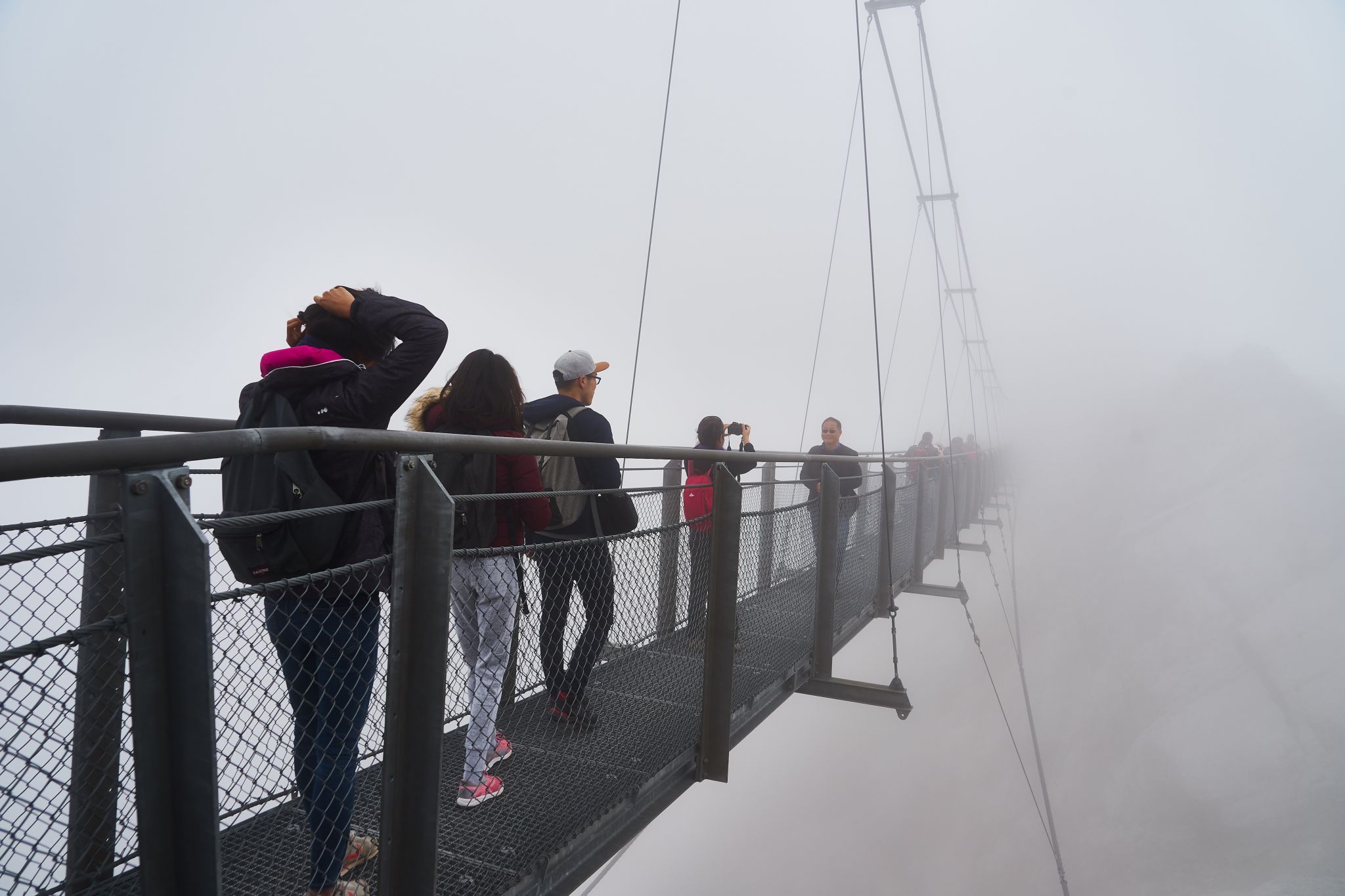 Bridge into nothing, Austria