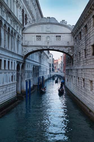 Bridge of sighs, Venice