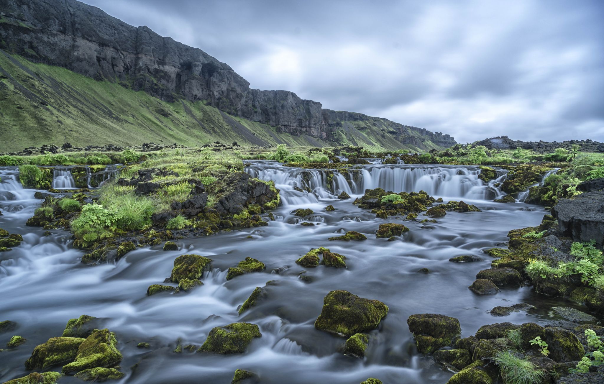 Brook Near Jokulsarlon, Iceland