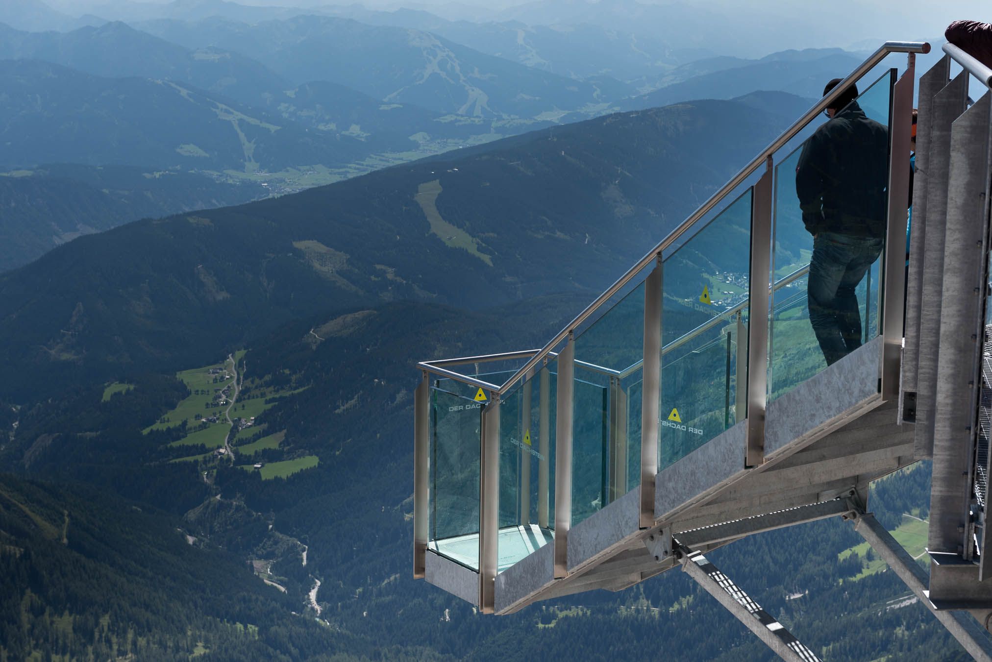Bridge on the Dachstein Glacier, Austria