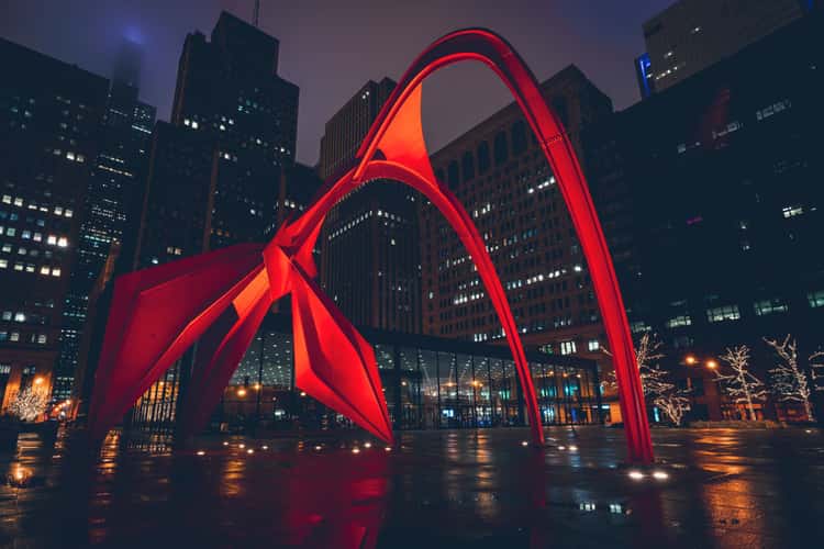 Calder's Flamingo, Chicago