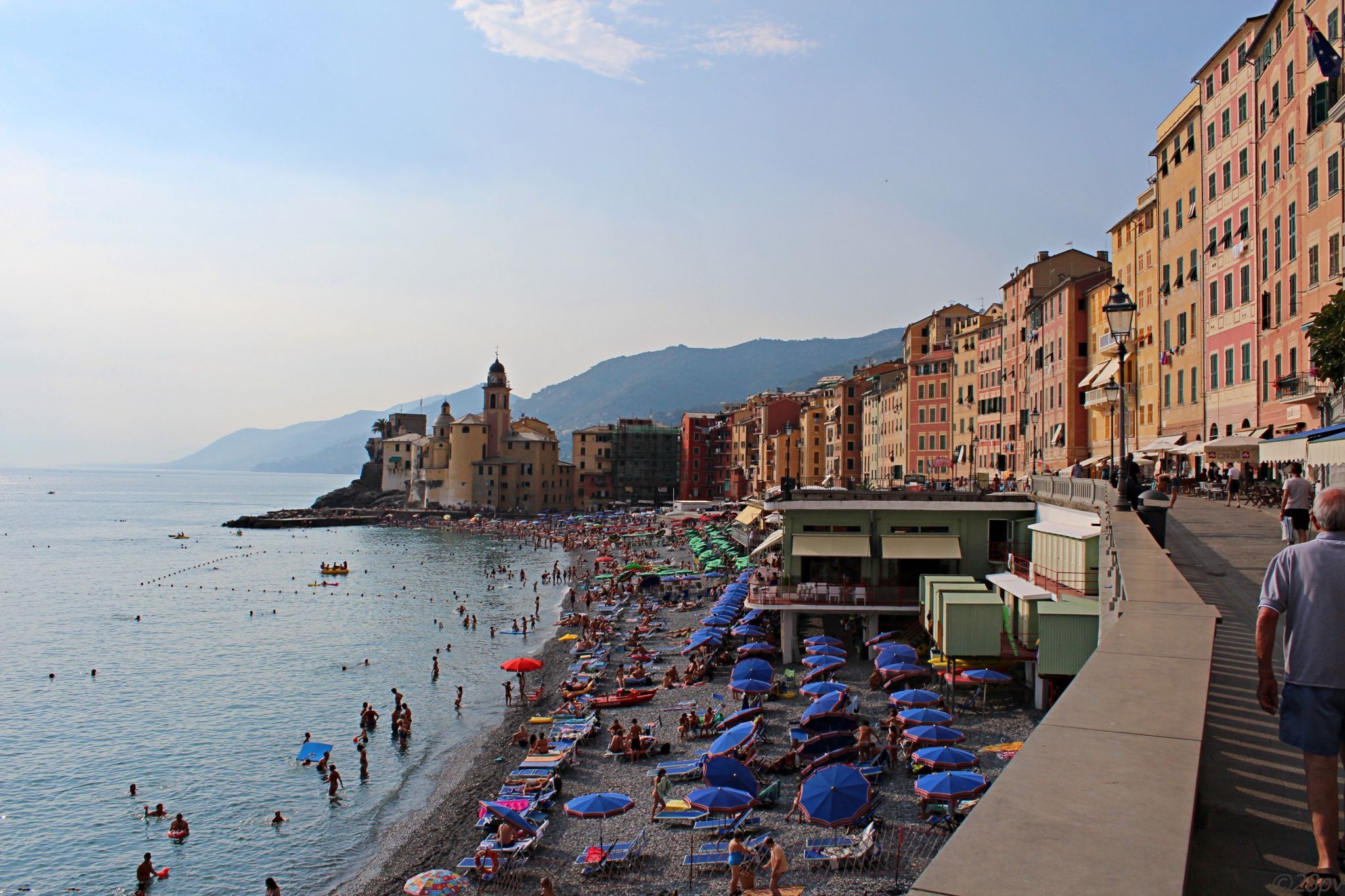 Camogli Beach, Italy