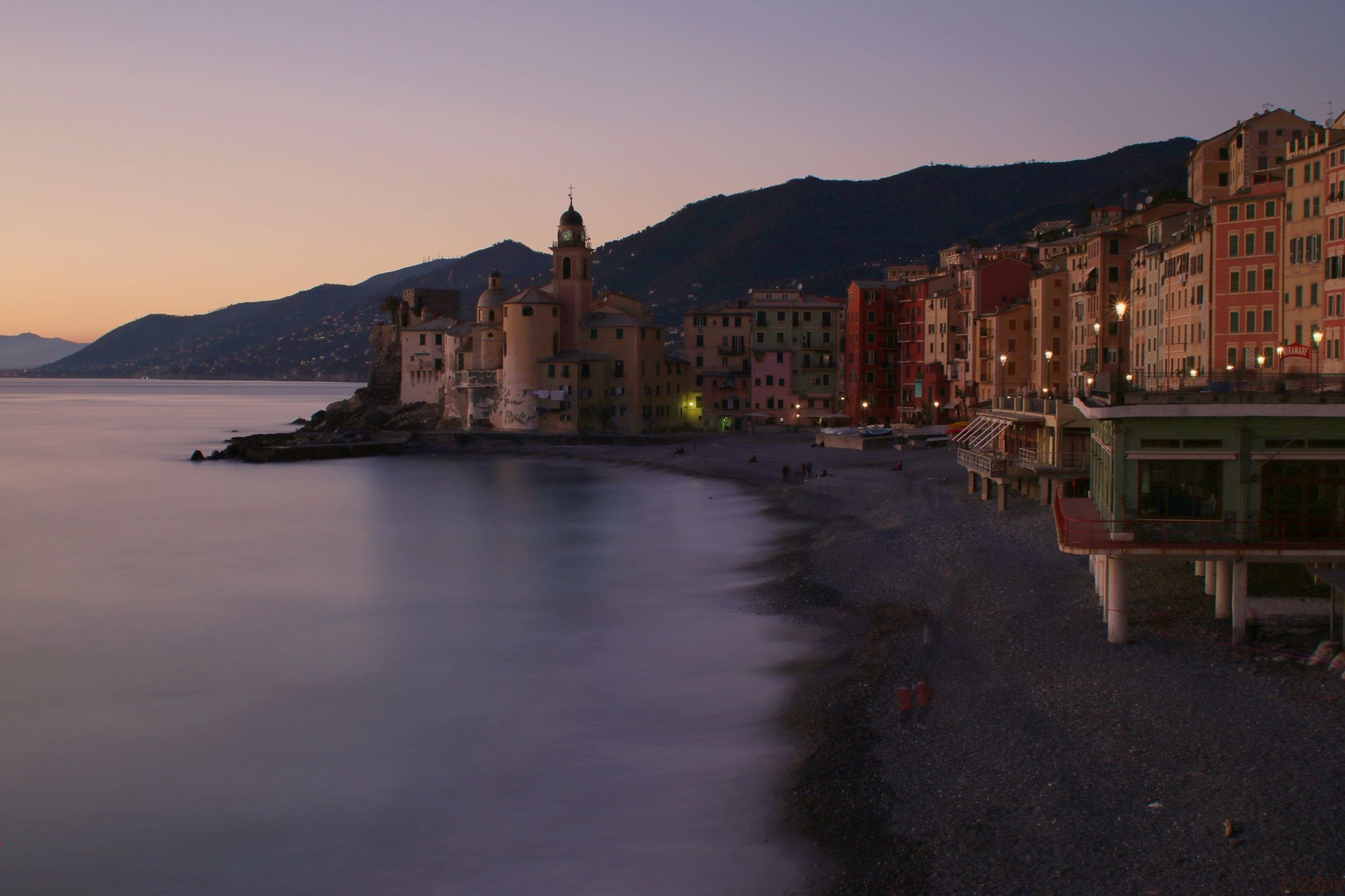 Camogli Beach, Italy