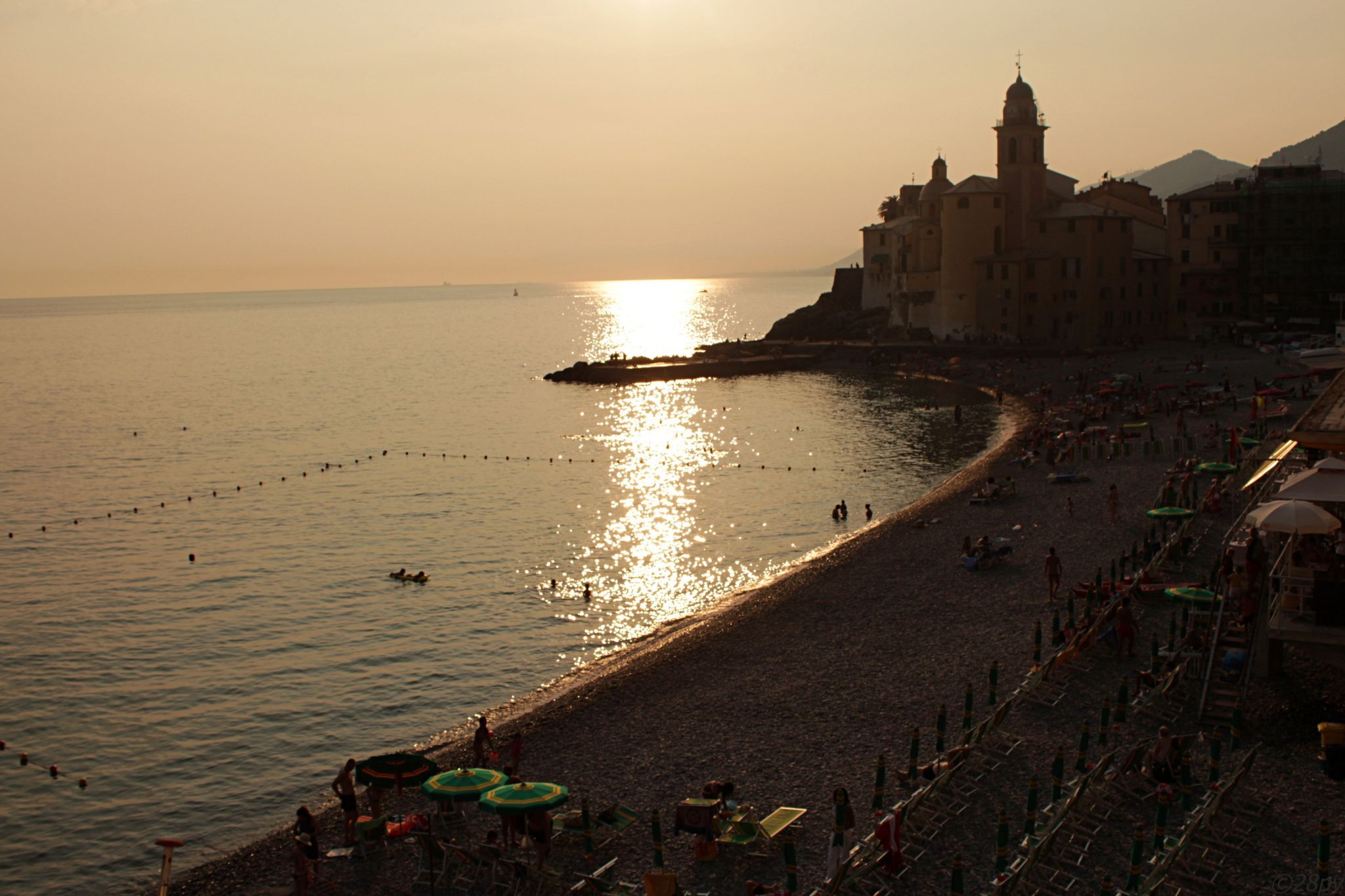 Camogli Beach, Italy