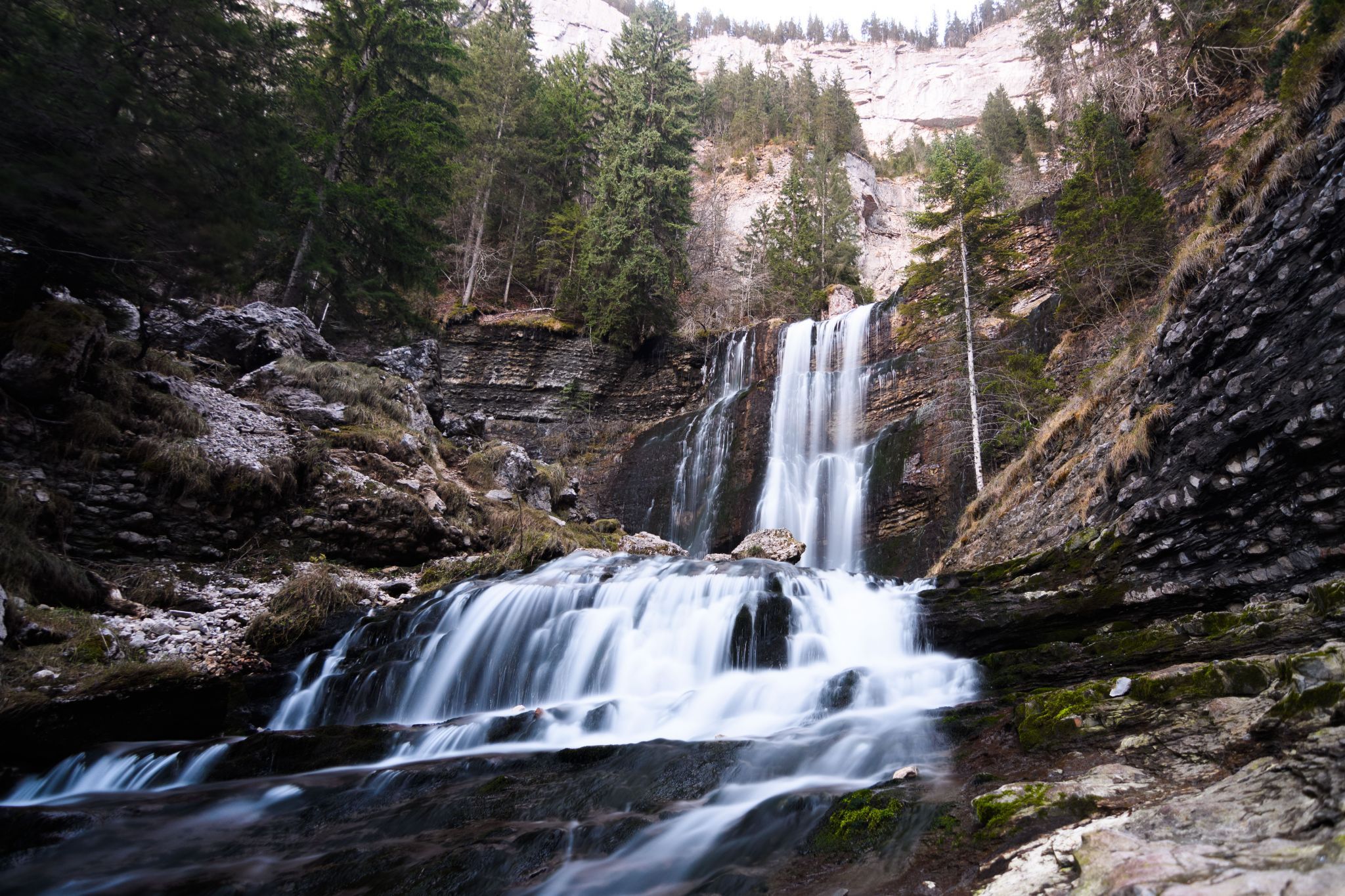 Cascade du Cirque de Saint-Meme, France