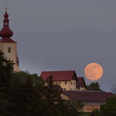 Church at St.Pankrazen, Styria, Austria