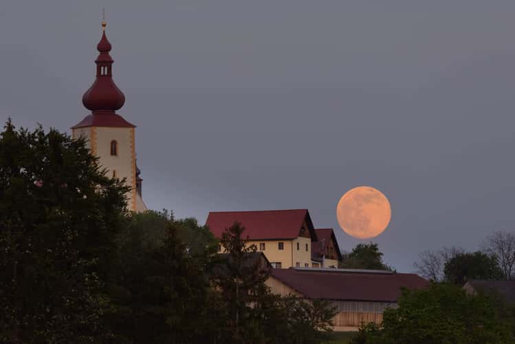 Church at St.Pankrazen, Styria