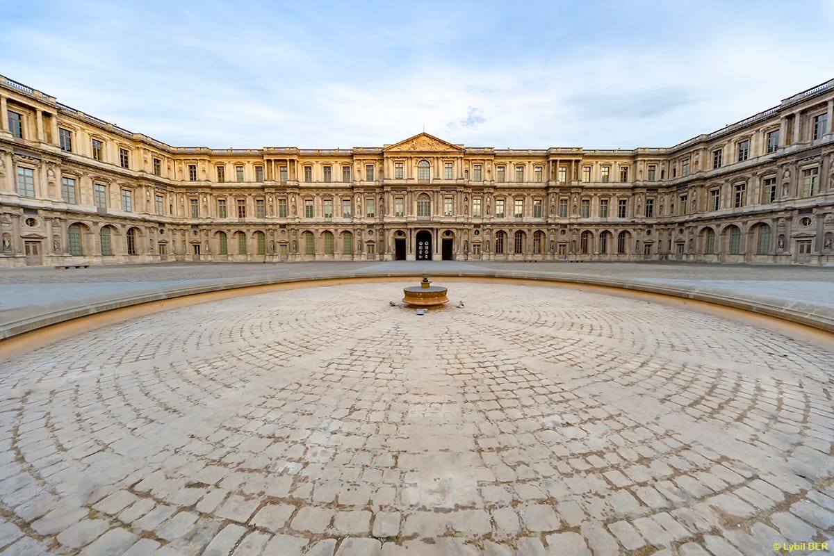 Cour Carré - Square Inner Court, France