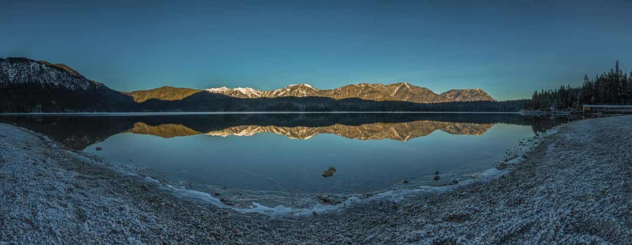 Eibsee Panorama View