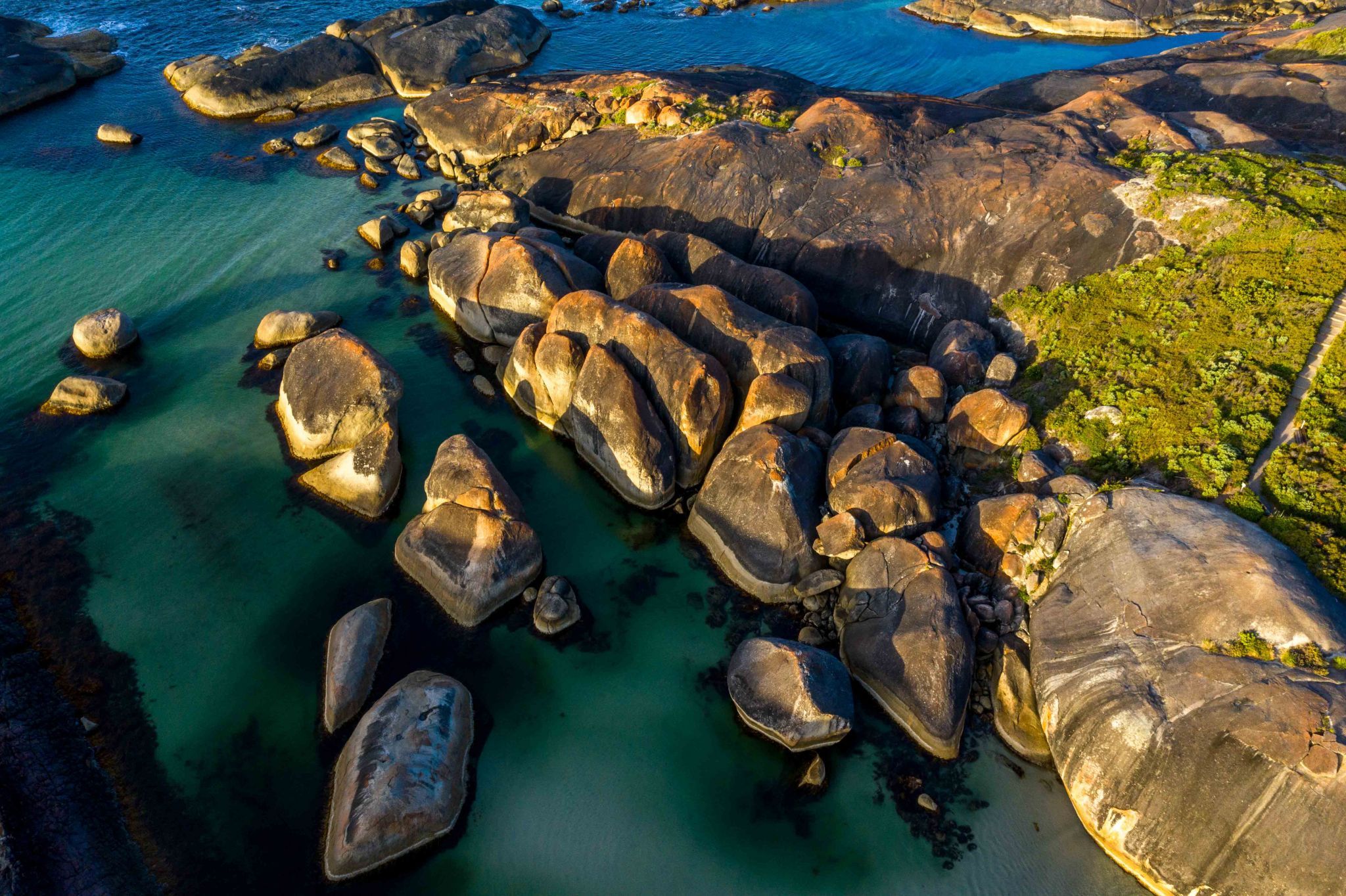 Elephant Rocks Sunrise Denmark, Australia