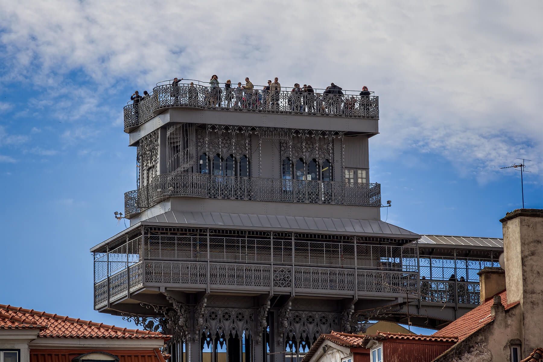 Elevador de Santa Justa, Lisbon, Portugal