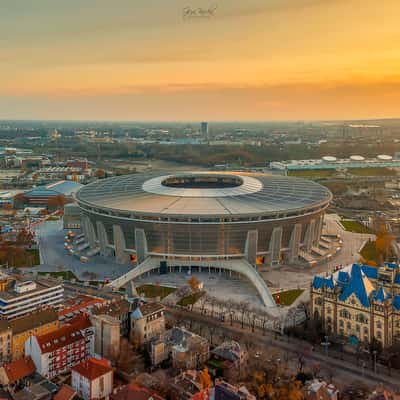 Ferenc Puskas sport arena in Budapest, Hungary