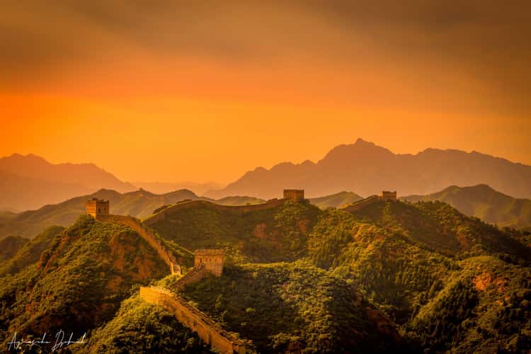 Great Wall Of China, Jinshanling, China
