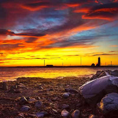 Grótta Island Lighthouse, Iceland