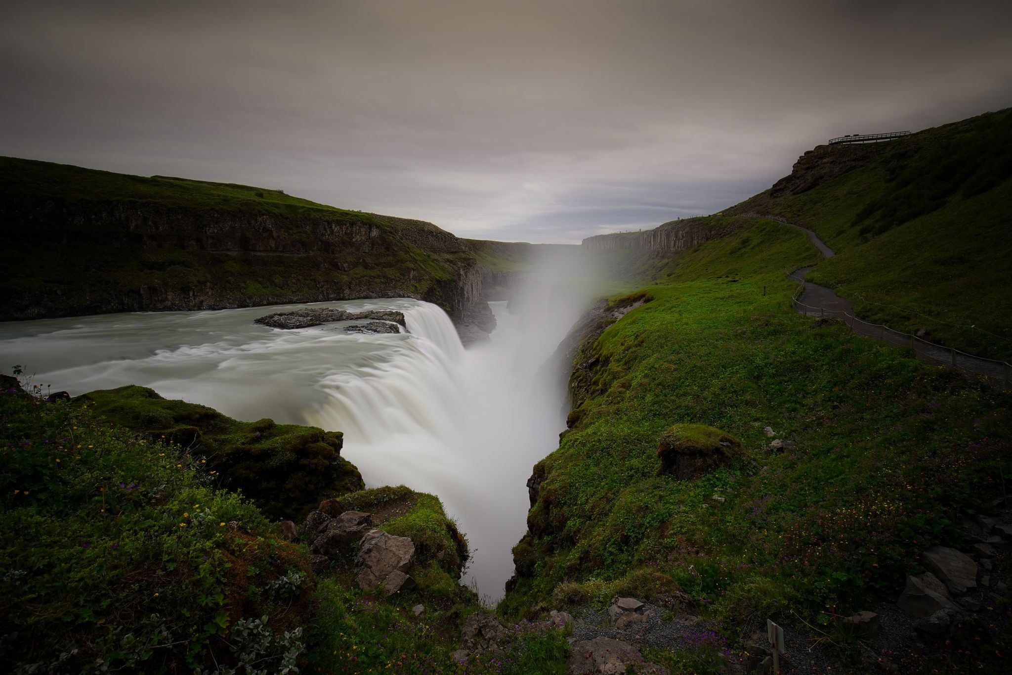 Gullfoss waterfall (Golden Circle), Iceland