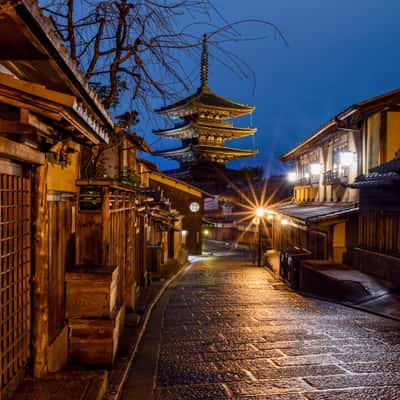 Hōkanji Temple, Kyoto , Japan