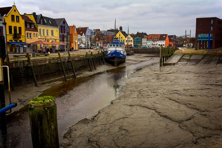 Husum inner harbor