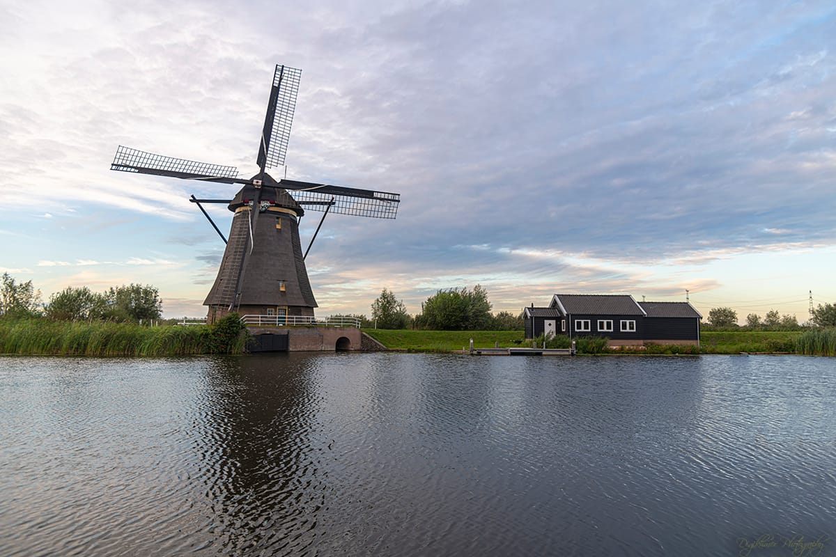 Kinderdijk, Sunrise, Netherlands