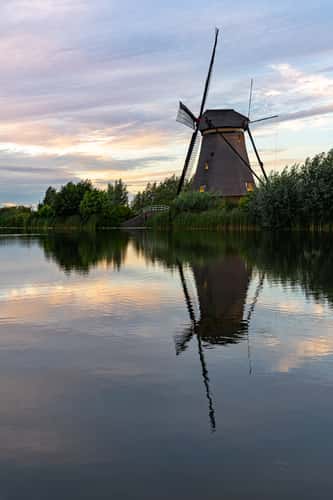Kinderdijk, Sunrise