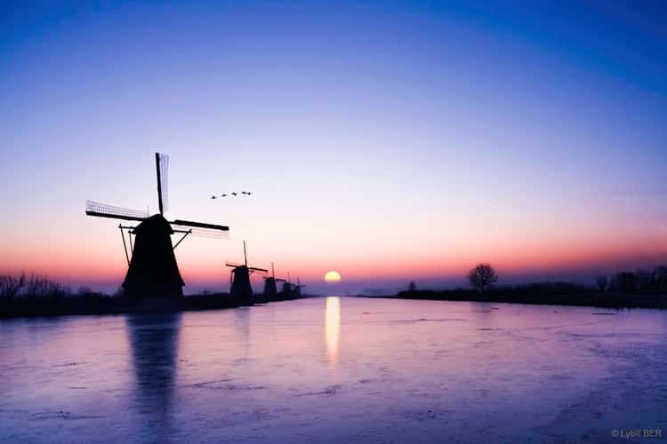 Windmills, Kinderdijk UNESCO World Heritage