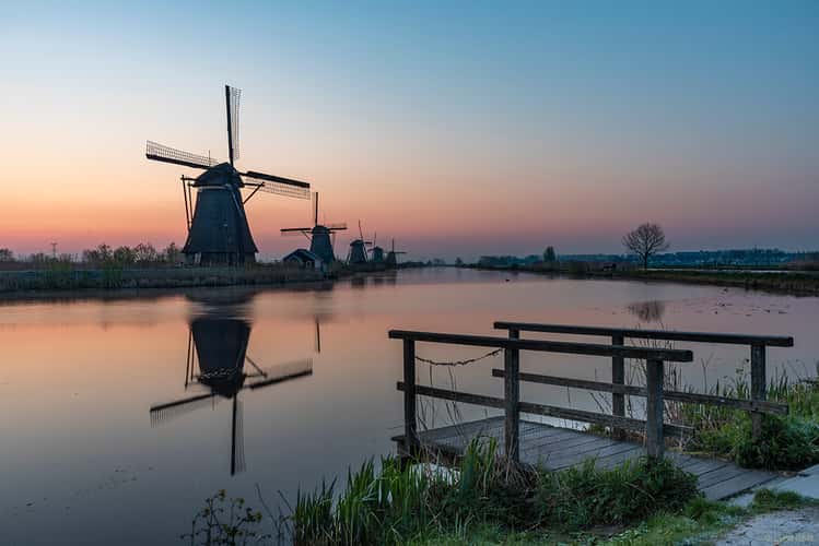 Windmills, Kinderdijk UNESCO World Heritage