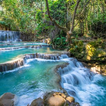 Kuang Si Waterfall, Lao